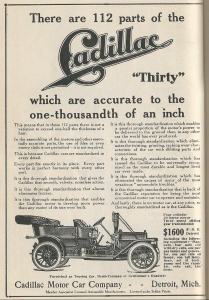 Cadillac - Standard of the World