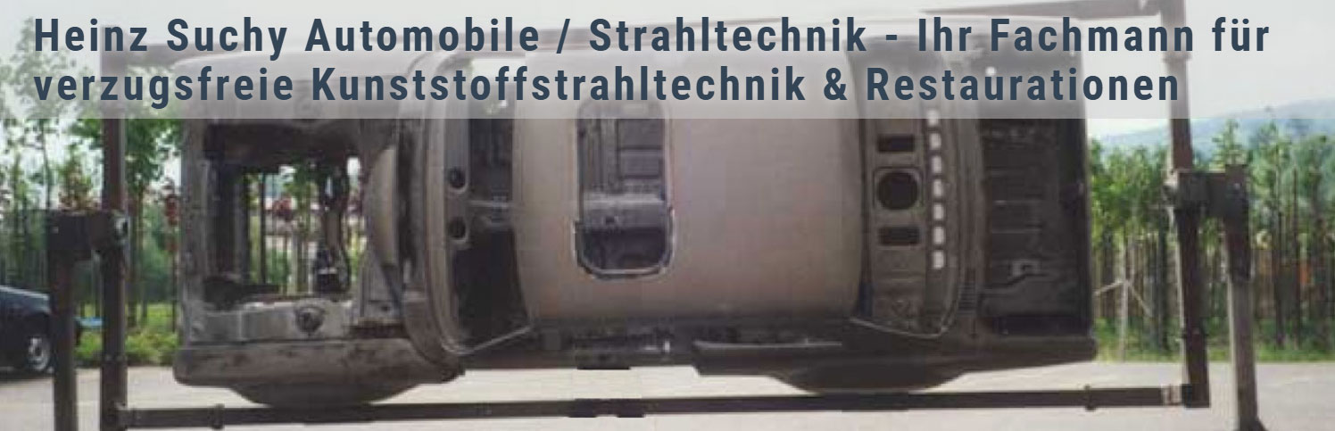 Heinz Suchy - Automobile - Strahltechnik - Restaurationen